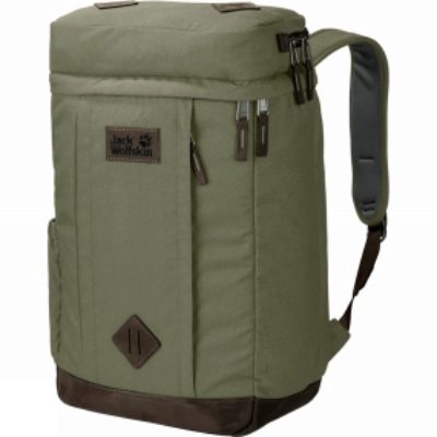 Jack Wolfskin Leicester Square Rucksack Khaki Jack Wolfskin Leicester Square Rucksack Khaki